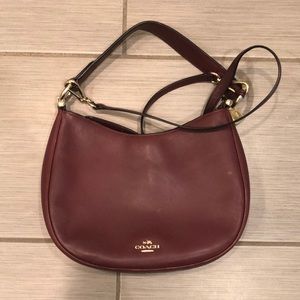 Beautiful coach bag, leather
